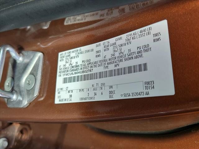 Used 2017 Ford Escape Titanium AWD/4WD image 25