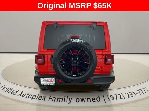 Used 2025 Jeep Wrangler Sahara 4xe w/ Safety Group image 3