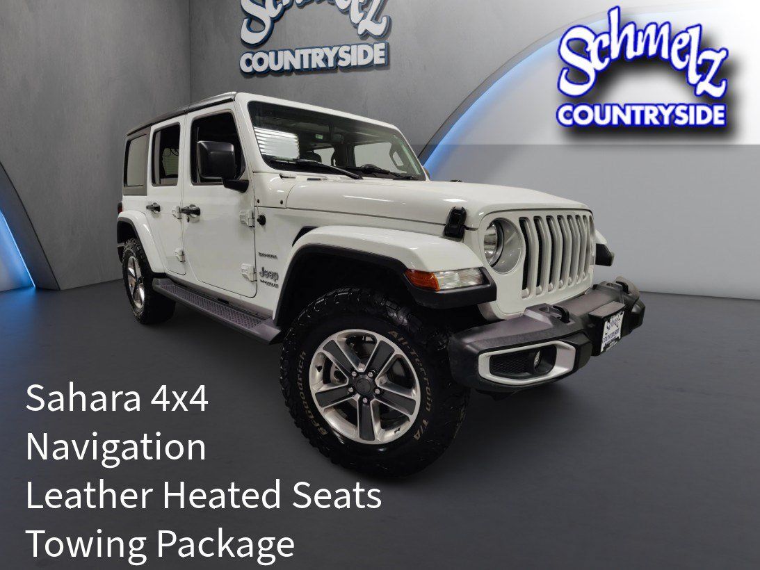 Used 2020 Jeep Wrangler Unlimited Sahara AWD/4WD image 1