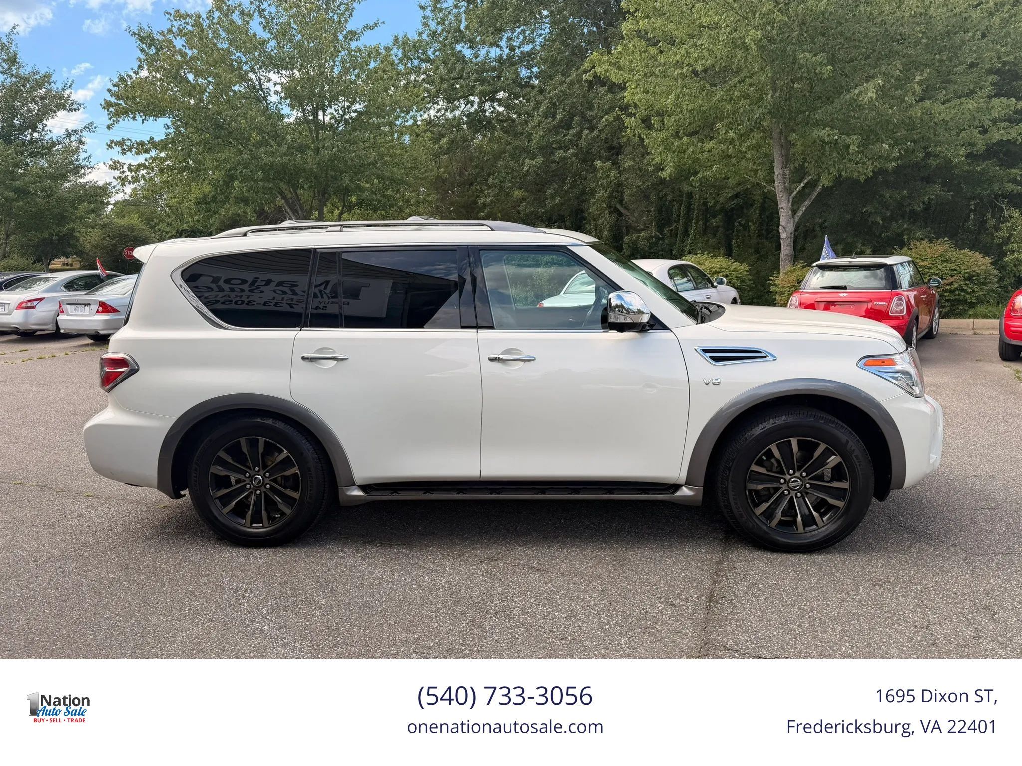 Used 2017 Nissan Armada Platinum w/ Captain Seat Package AWD/4WD image 7