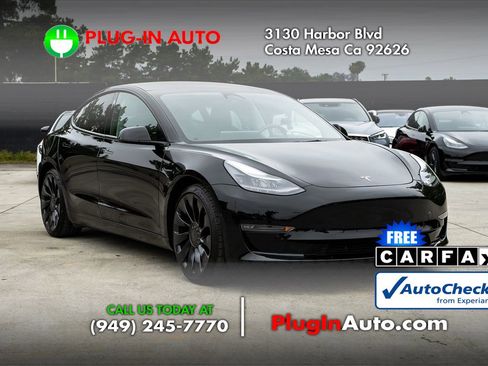 Used 2022 Tesla Model 3 Performance AWD/4WD image 3