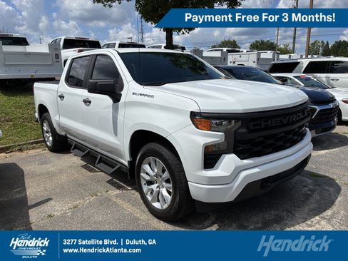 Used 2022 Chevrolet Silverado 1500 Custom RWD image 1