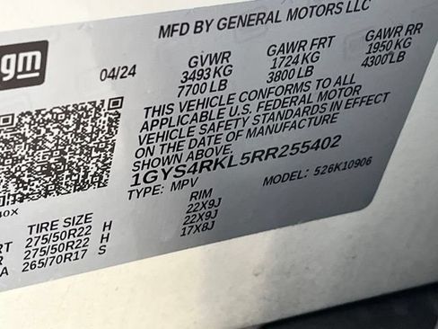 Used 2024 Cadillac Escalade ESV Sport Platinum w/ LPO, ONYX Package AWD/4WD image 32