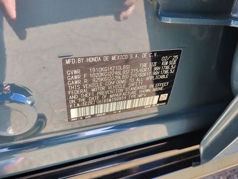 Used 2025 Honda HR-V EX-L image 28