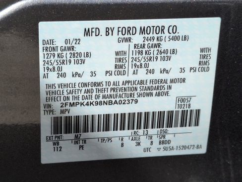 Used 2022 Ford Edge Titanium w/ Equipment Group 301A image 14