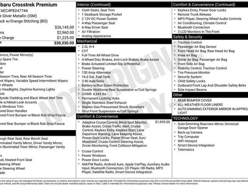 Used 2023 Subaru Crosstrek 2.0i Premium image 17