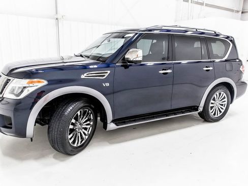 Used 2018 Nissan Armada Platinum w/ Captain Seat Package AWD/4WD image 3