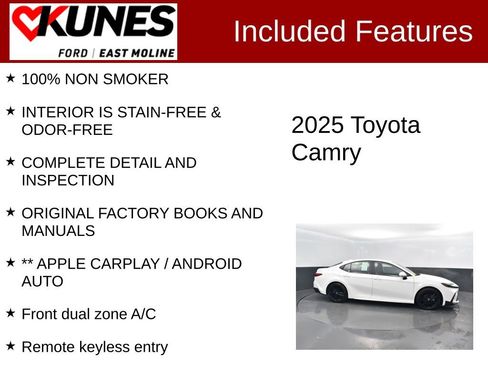 Used 2025 Toyota Camry SE image 2