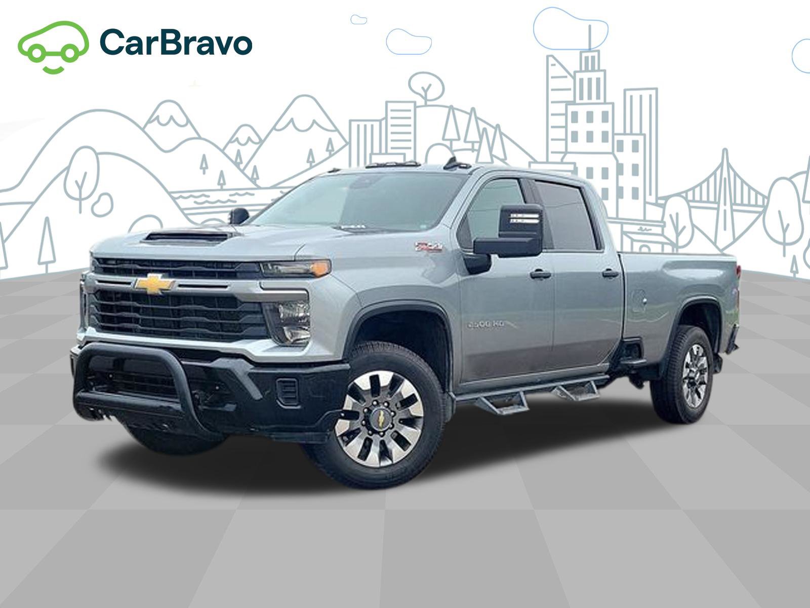 Certified 2024 Chevrolet Silverado 2500 Custom w/ Custom Value Package AWD/4WD image 1