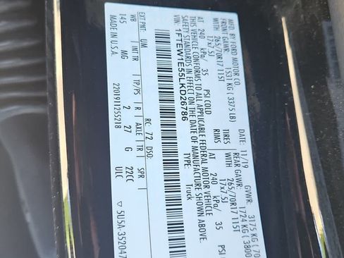 Used 2020 Ford F150 XLT w/ Equipment Group 301A Mid image 21