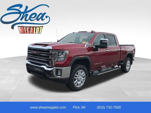 Used 2021 GMC Sierra 2500 SLT w/ SLT Premium Package AWD/4WD image 1