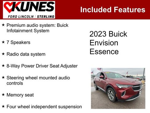 Used 2023 Buick Envision Essence image 3