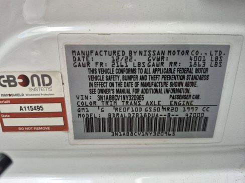 Used 2022 Nissan Sentra SV w/ All-Weather Package image 5