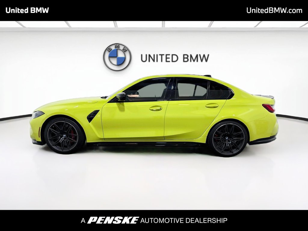 Used 2021 BMW M3 Competition w/ M Carbon Exterior Package RWD image 8