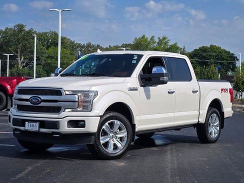 Certified 2018 Ford F150 Platinum w/ Equipment Group 701A Luxury AWD/4WD image 1