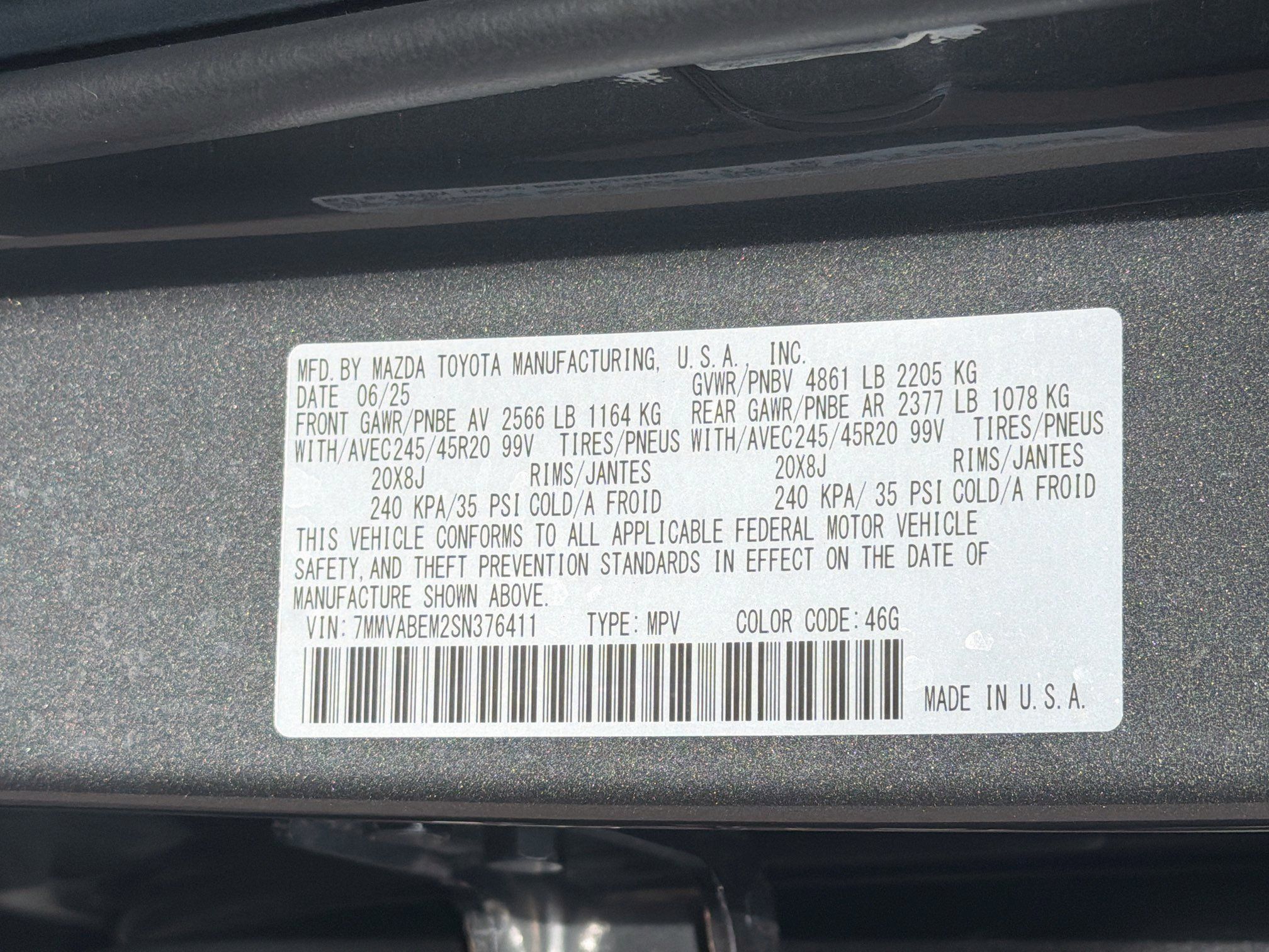 Used 2025 MAZDA CX-50 AWD 2.5 S w/ Premium Plus Pkg image 12