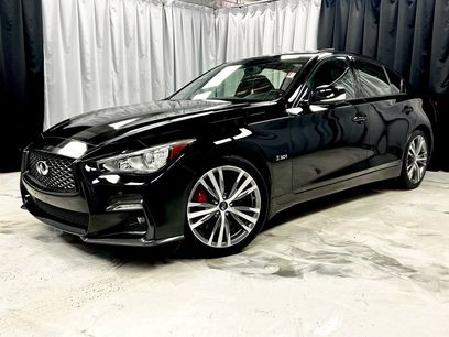 Used 2018 INFINITI Q50 Red Sport 400 w/ Cargo Package (L95)