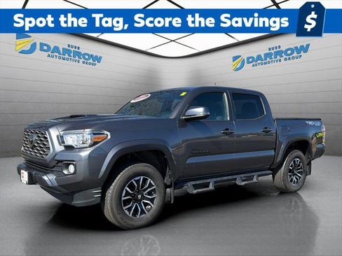Certified 2022 Toyota Tacoma TRD Sport w/ Black Out Package (TMS) image 1