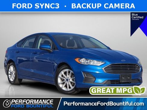 Certified 2020 Ford Fusion SE FWD image 1