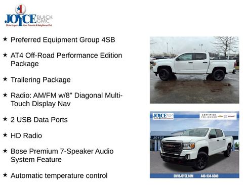 Certified 2022 GMC Canyon AT4 image 9