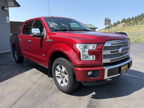 Used 2015 Ford F150 Platinum w/ Technology Package AWD/4WD image 4