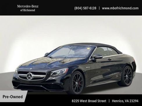 Used 2017 Mercedes-Benz S 63 AMG 4MATIC Cabriolet image 1