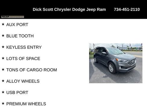 Used 2022 Ford Edge SEL w/ Convenience Package AWD/4WD image 3