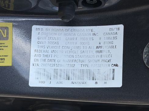 Used 2018 Honda Civic LX image 33