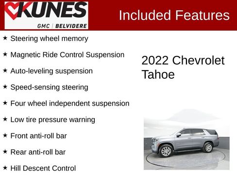 Used 2022 Chevrolet Tahoe Premier AWD/4WD image 3