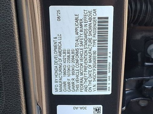 Used 2025 Honda Accord LX image 27