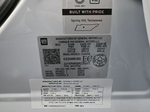 Used 2024 Cadillac XT6 Sport w/ Platinum Package image 60