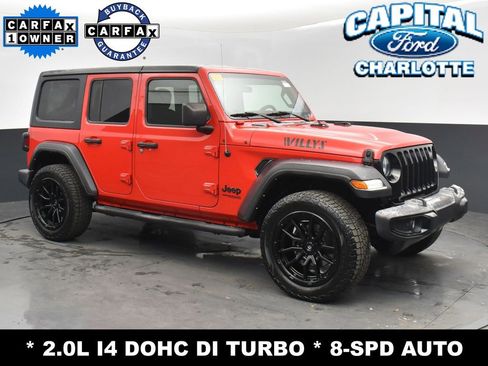 Used 2021 Jeep Wrangler Unlimited Sport image 3