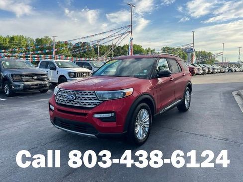 Used 2023 Ford Explorer Limited w/ Limited Technology Package RWD image 38