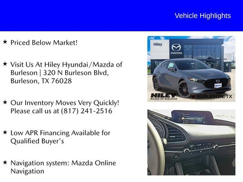 New 2026 MAZDA MAZDA3 2.5 S Hatchback w/ Premium Pkg FWD image 9