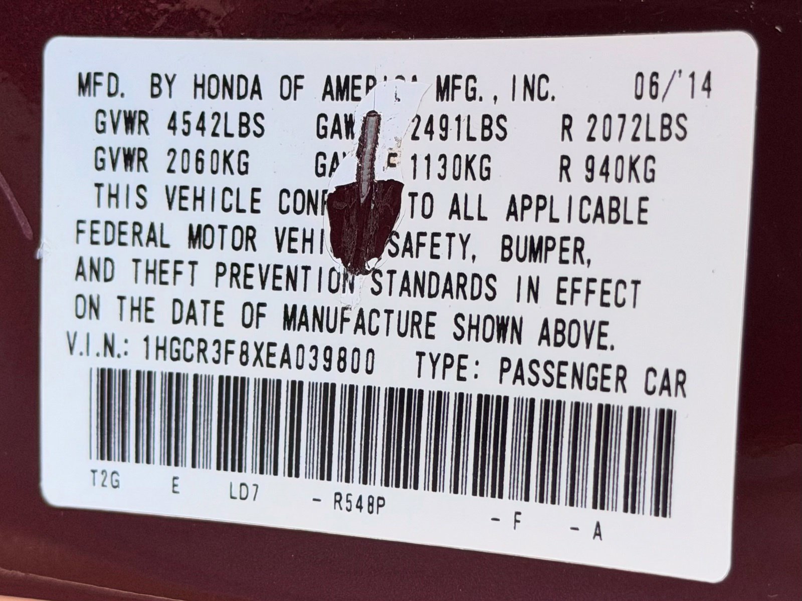 Used 2014 Honda Accord EX-L image 41