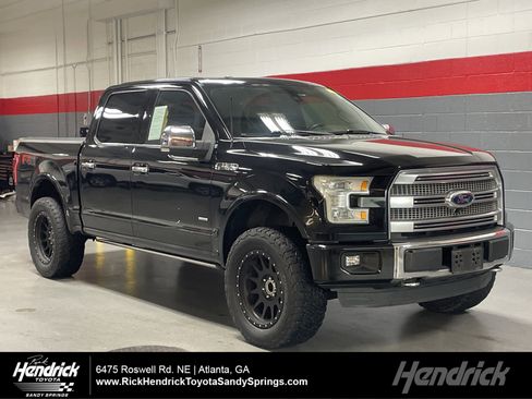 Used 2016 Ford F150 Platinum w/ Equipment Group 701A Luxury AWD/4WD image 1