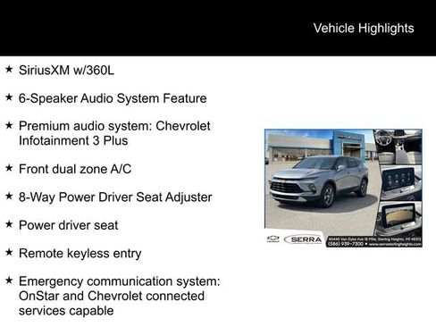 Certified 2023 Chevrolet Blazer LT w/ Driver Confidence Package FWD image 5