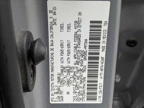 Certified 2021 Toyota Tacoma TRD Sport image 23