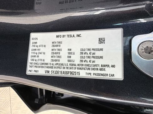 Used 2025 Tesla Model 3 Long Range RWD image 24