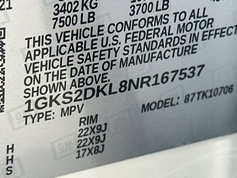 Used 2022 GMC Yukon Denali w/ Max Trailering Package AWD/4WD image 34