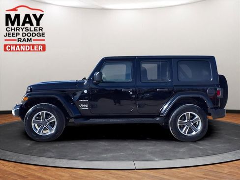 Used 2021 Jeep Wrangler Unlimited Sahara w/ Uconnect 4C Nav & Sound Group image 20