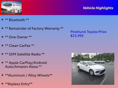 Certified 2025 Hyundai Sonata SE FWD image 16