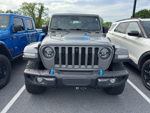 Used 2021 Jeep Wrangler Unlimited Rubicon 4xe w/ Steel Bumper Group AWD/4WD image 2
