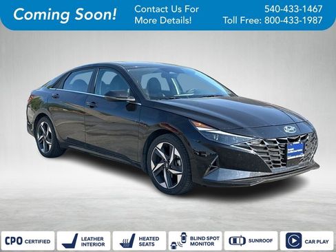 Certified 2023 Hyundai Elantra Limited FWD image 1