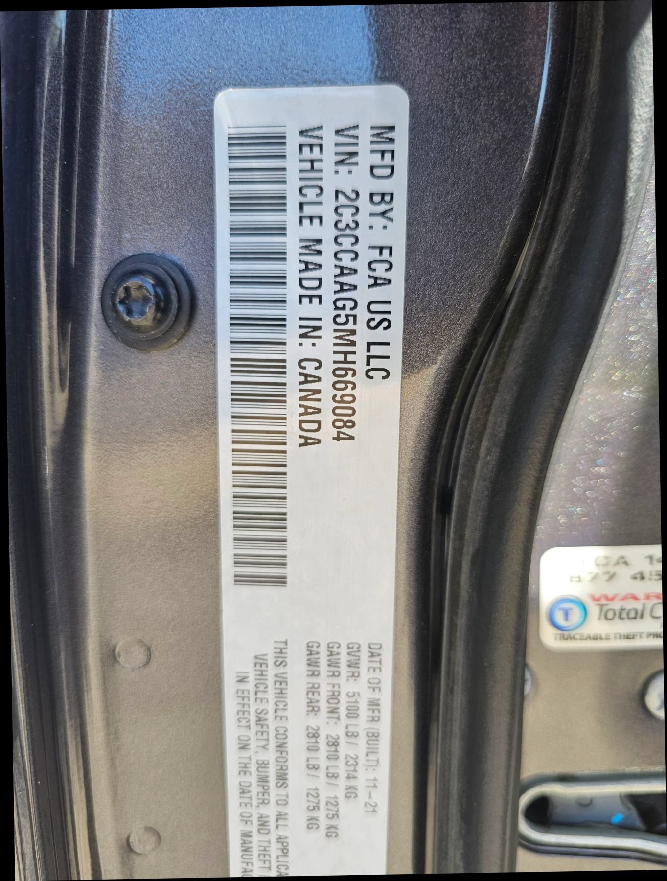 Used 2021 Chrysler 300 Touring L RWD image 30