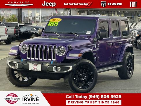 Used 2023 Jeep Wrangler Sahara image 1
