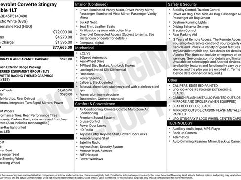 Used 2023 Chevrolet Corvette Stingray Convertible image 26