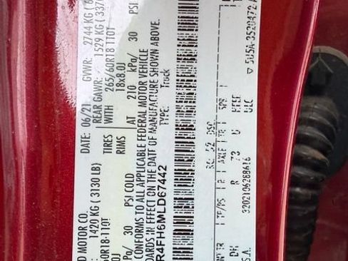Used 2021 Ford Ranger Lariat w/ Equipment Group 501A High AWD/4WD image 11