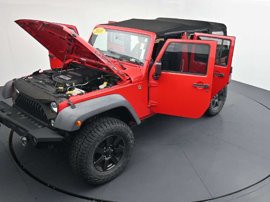 Used 2018 Jeep Wrangler Unlimited Sport S AWD/4WD image 39