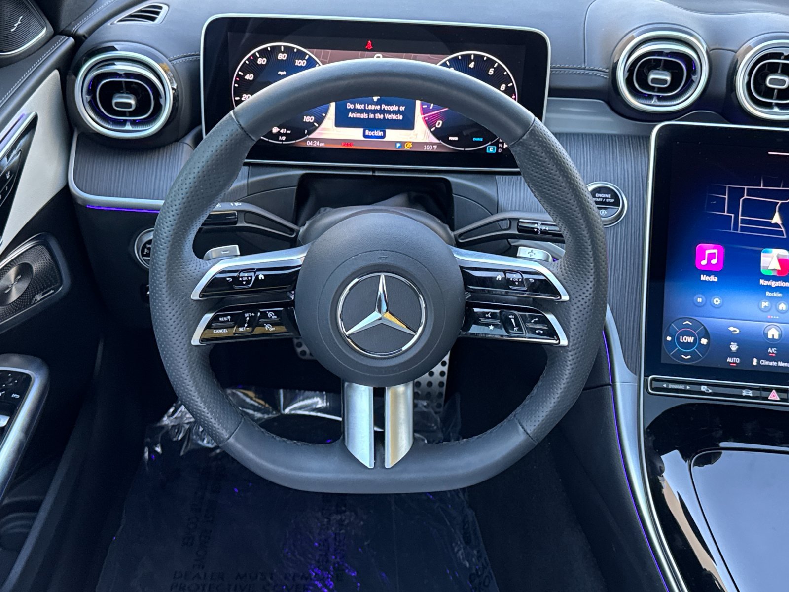 Certified 2025 Mercedes-Benz C 300 Sedan w/ AMG Line w/ Night Package image 14